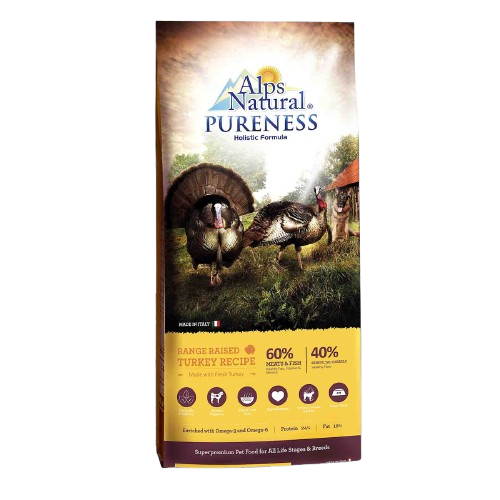 alps natural pureness holistic turkey recipe dry dog food 13kg in singapore