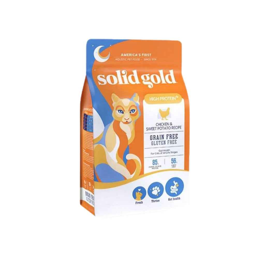 Solid Gold Indigo Moon Chicken and Sweet Potato Grain Free Cat Dry Food 12lbs Singapore