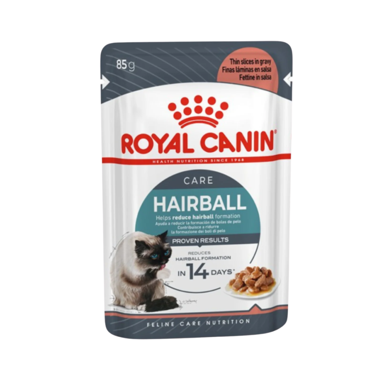 royal canin hairball care pouch 12 pack 85g in singapore