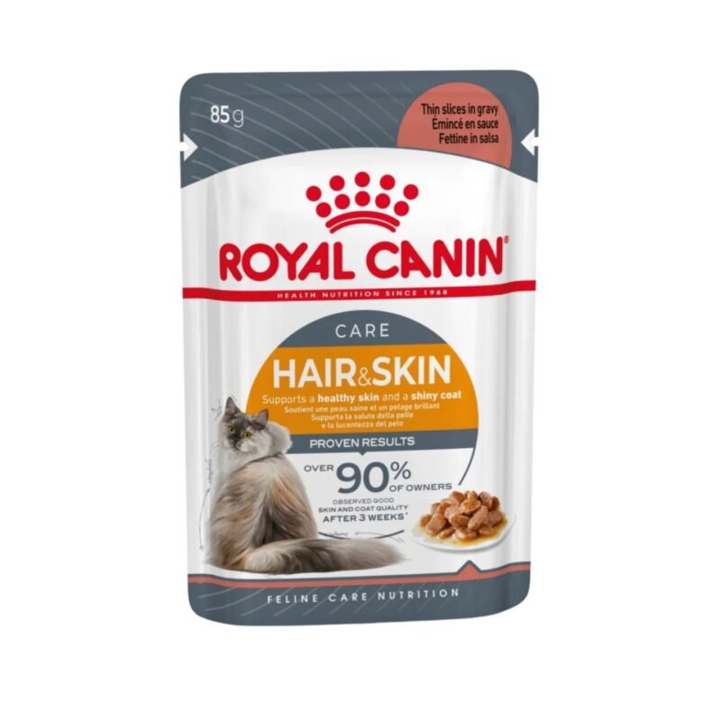 Royal Canin Hair & Skin Intense Beauty Pouch 12x85g Singapore | The Meow Mart