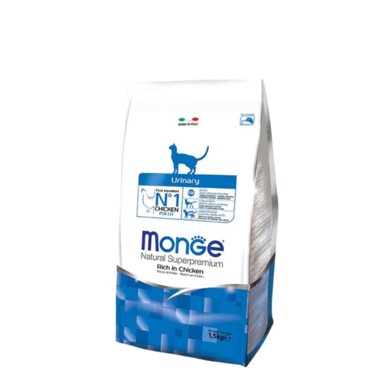 Monge Natural Superpremium Urinary Cat Food 1.5kg Singapore