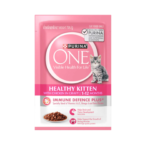 Purina One Healthy Kitten Chicken Gravy 12 Pouches Singapore