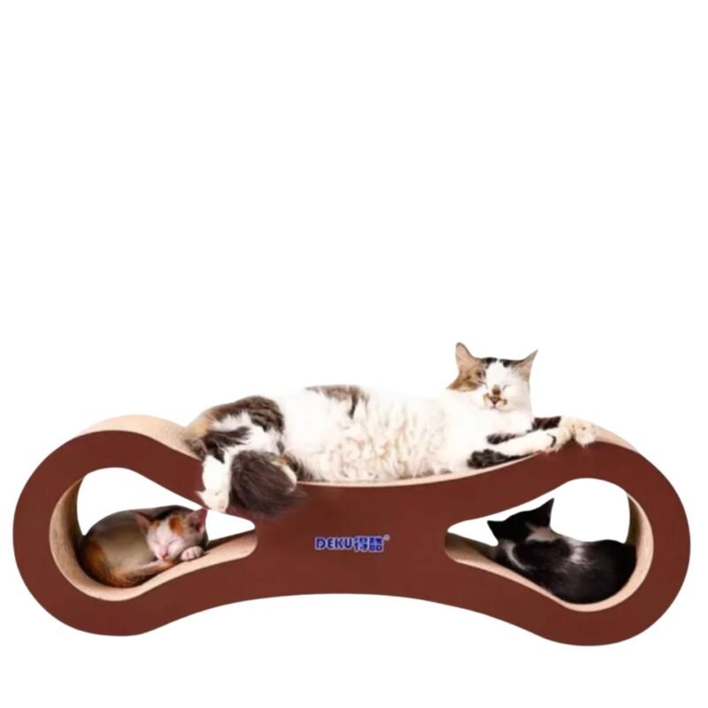 Infinite 8 Shape Large Cat Scratch Board 86cm Premium Lounger Singapore