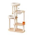 loft and ball luxury cat condo 154 cm solid wood tower in singapore