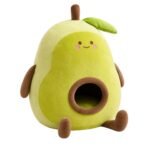 avocado plush cat house cozy semi closed cat bed in singapore