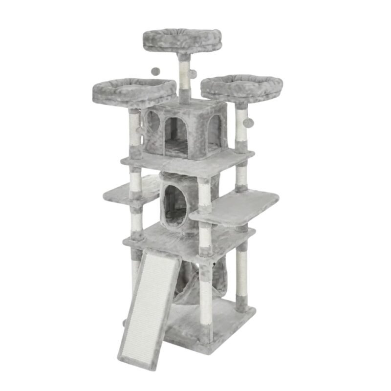 Astra Palace Multi-Level Luxury Cat Tower 171cm Singapore | The Meow Mart
