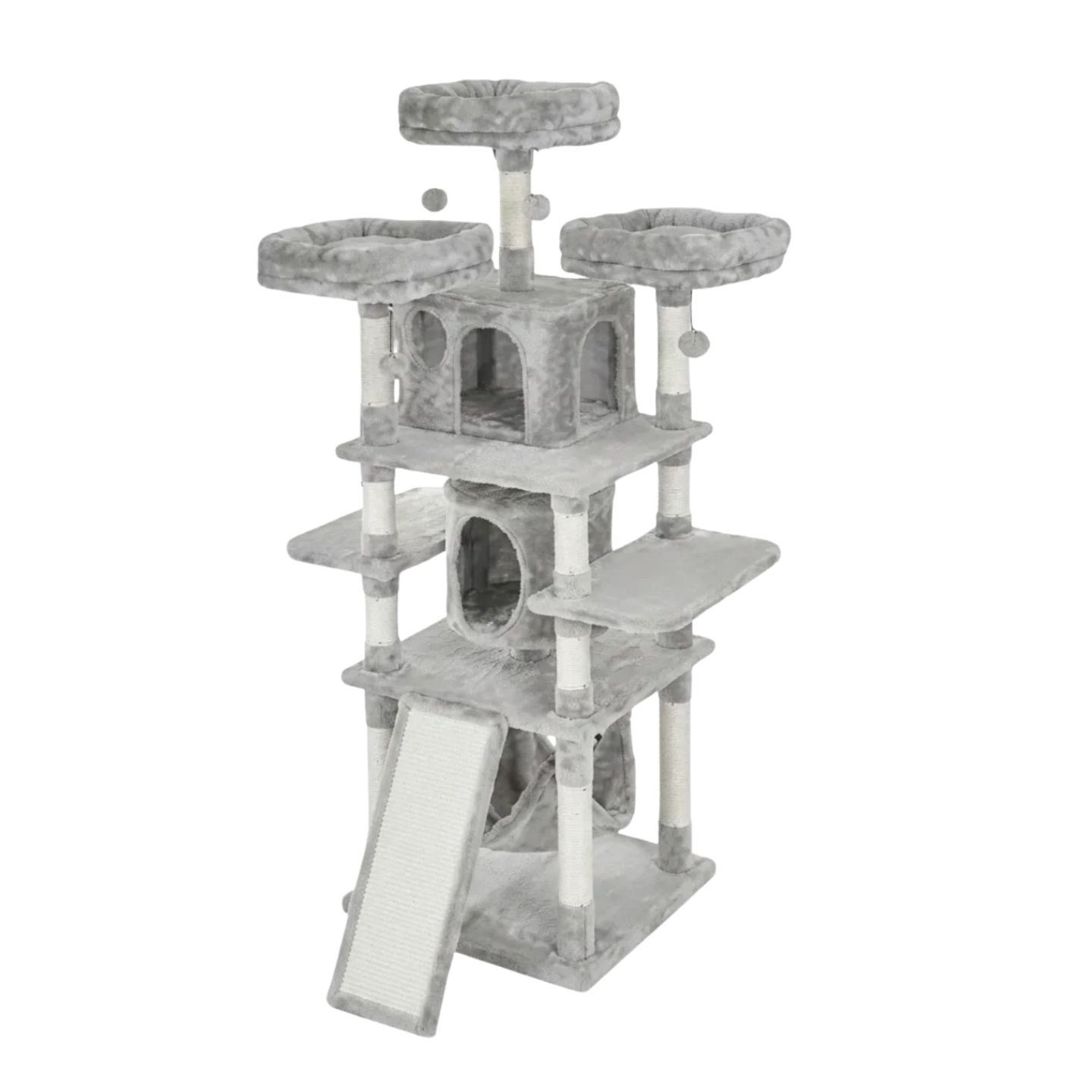 Astra Palace Multi-Level Luxury Cat Tower 171cm Singapore | The Meow Mart Astra Palace Multi-Level Luxury Cat Tower 171cm Singapore | The Meow Mart