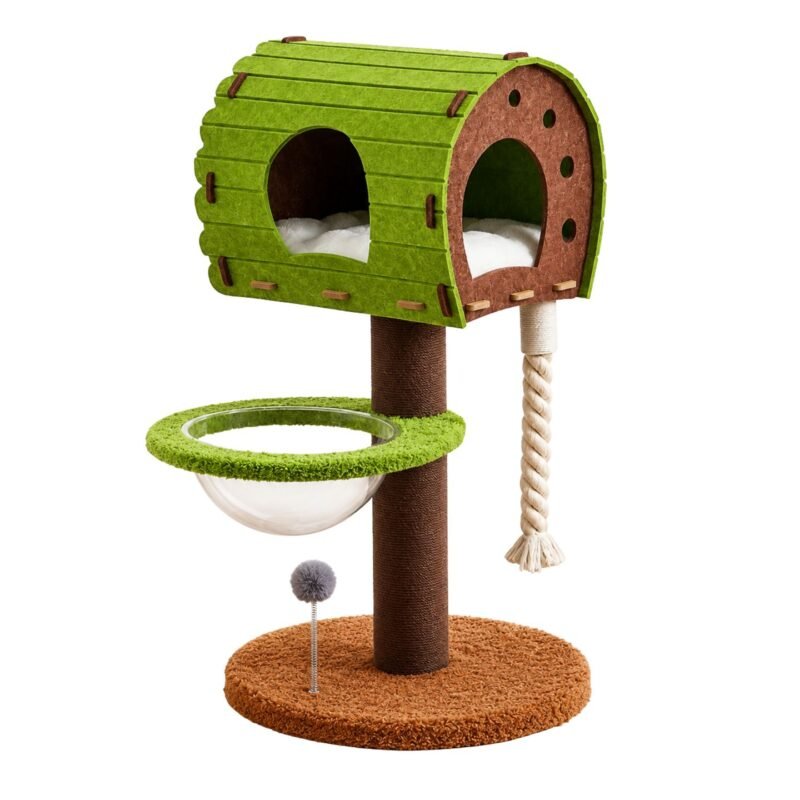 post box forest treehouse modern cat climbing tower 102cm in singapore