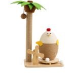 Island Tiki Tales Large Egg and Coconut Tree Combo Scratching Post Singapore