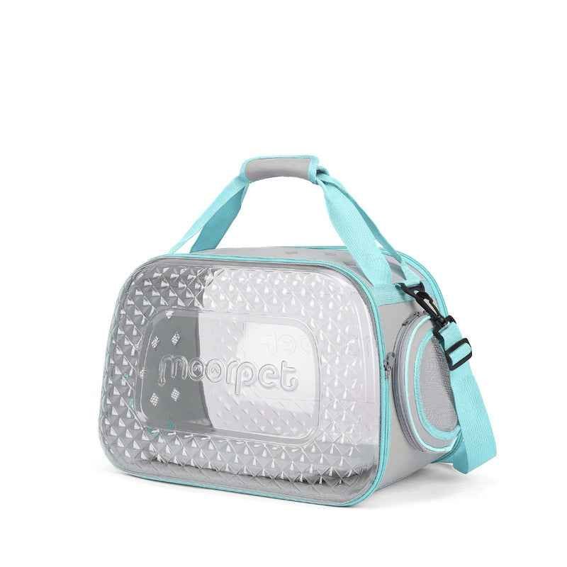 moorpet portable cat and dog carrier sling bag blue in singapore
