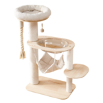 maru 104cm solid wood cat tower in singapore