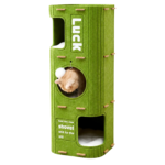 matcha square premium felt cat house 3 layer in singapore