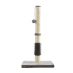 Reina Cat Scratcher Post with Self Grooming Brush in Grey 80cm Singapore