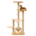 cradle nest 124cm solid wood cat tower in singapore