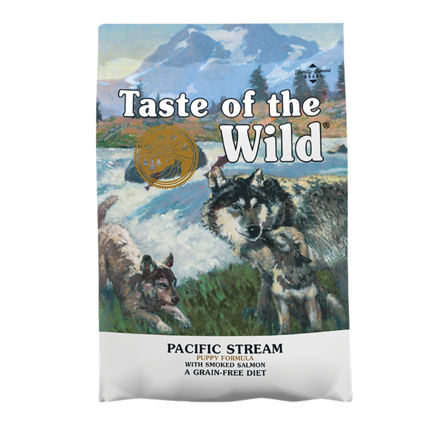 Taste of the Wild Pacific Stream Puppy Food Smoked Salmon 12.2kg Singapore | The Meow Mart