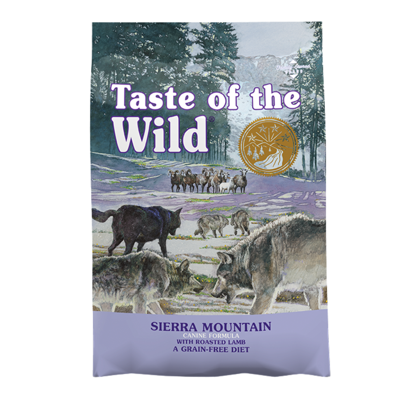 Taste of the Wild Sierra Mountain Canine Formula with Roasted Lamb Dry Dog Food 12.2kg Singapore