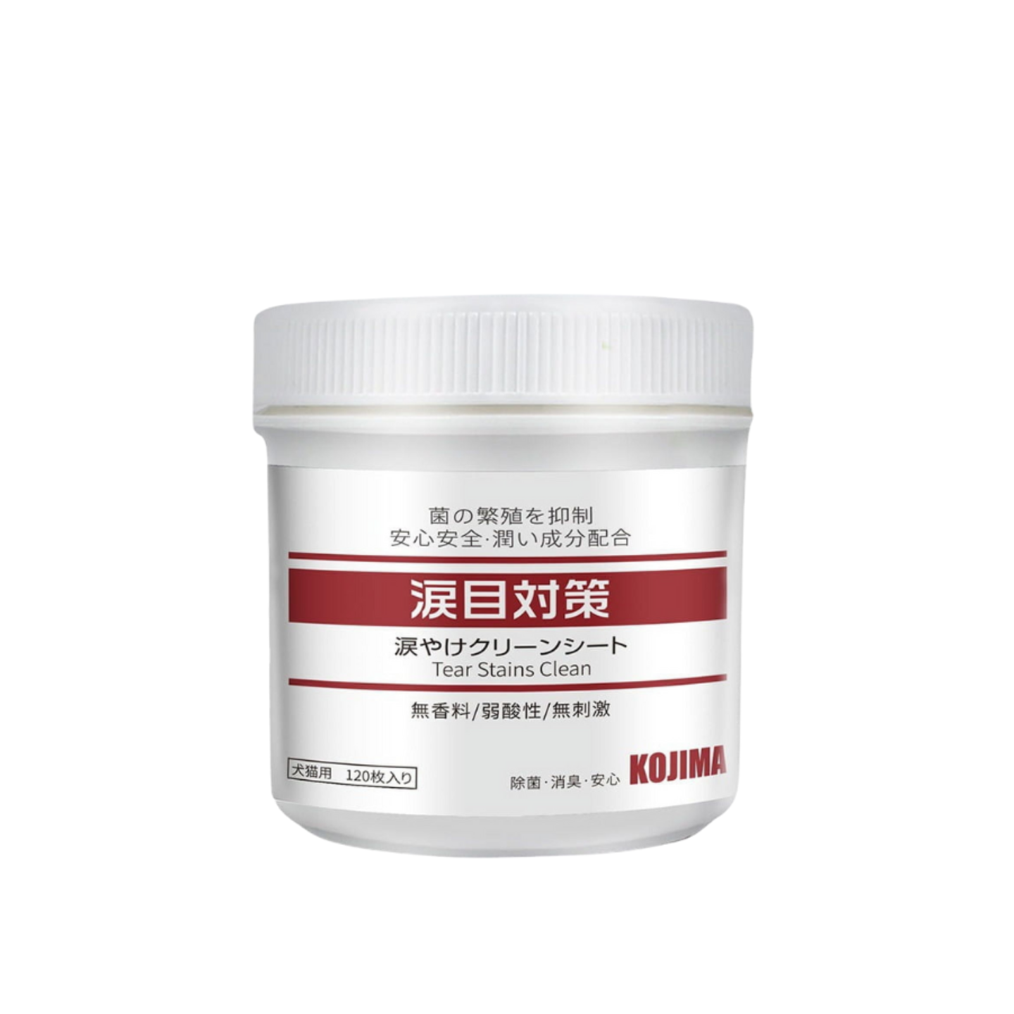 Kojima Tear Stain Pet Wipes 120pcs Singapore