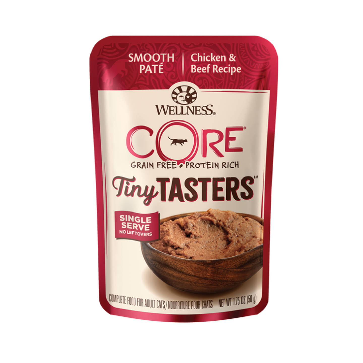 Wellness CORE Tiny Tasters Chicken and Beef Pate 12 Pouches Singapore
