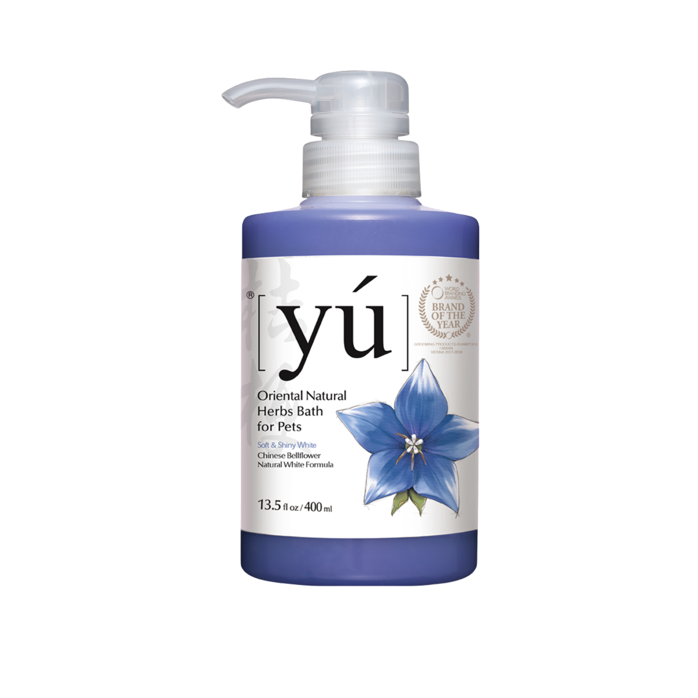 YU Chinese Bellflower Natural White Formula Shampoo 400ml Singapore