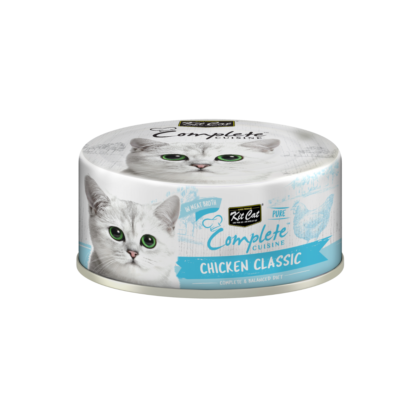kit cat complete cuisine chicken classic 70g 24pk in singapore