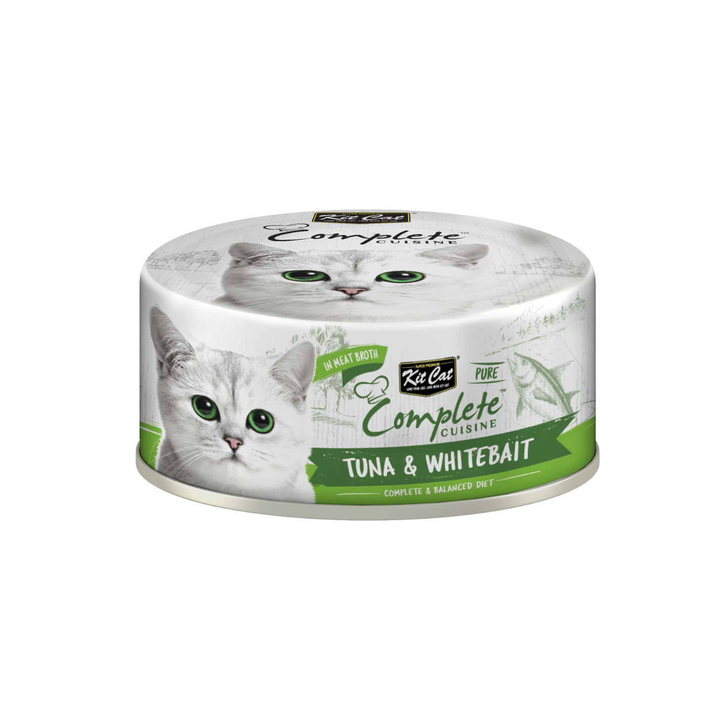 kit cat complete cuisine tuna whitebait 70g 24pk in singapore