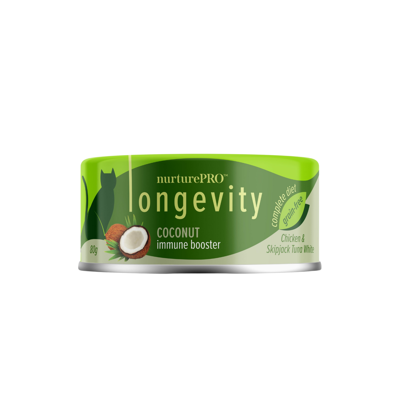 Nurture Pro Longevity Chicken and Skipjack Tuna White Meat With Coconut 24 Cans Singapore