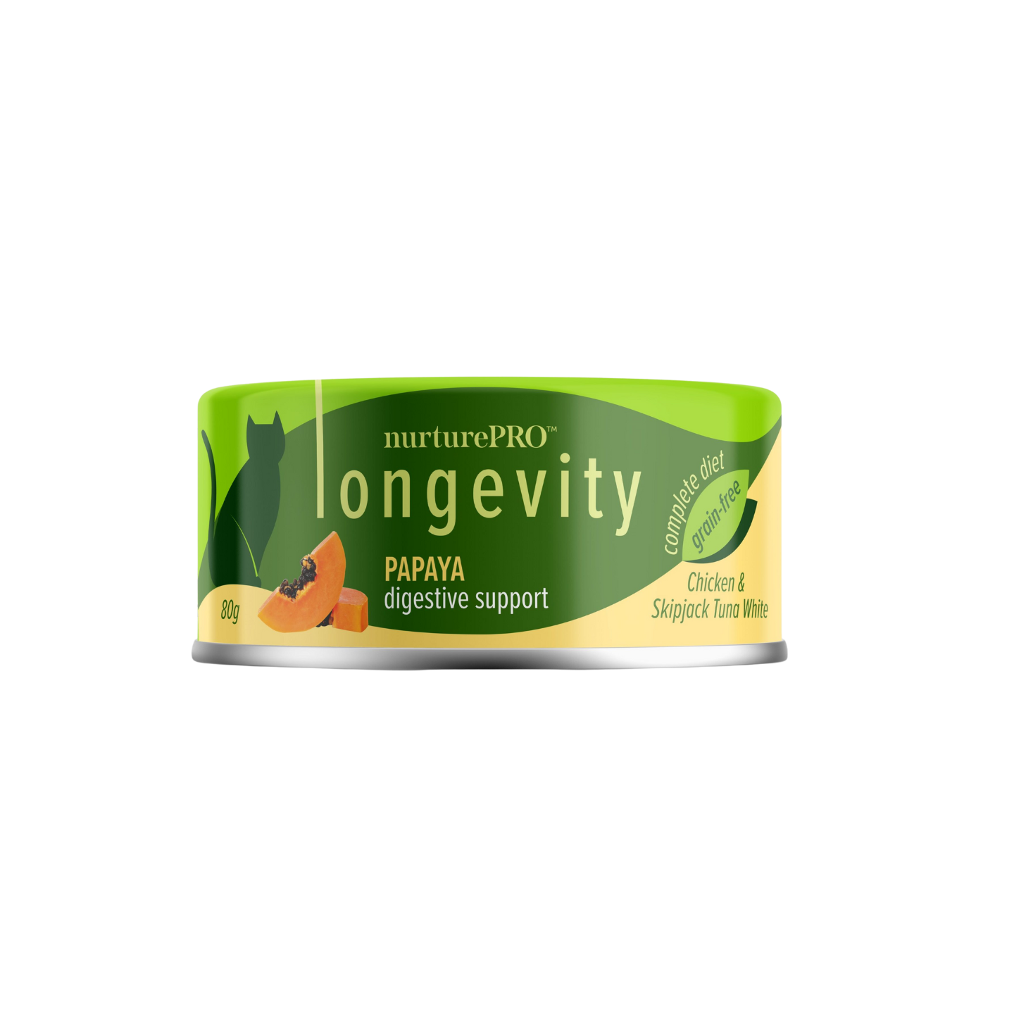 nurture pro longevity grain free chicken skipjack tuna white meat with papaya 24pk in singapore