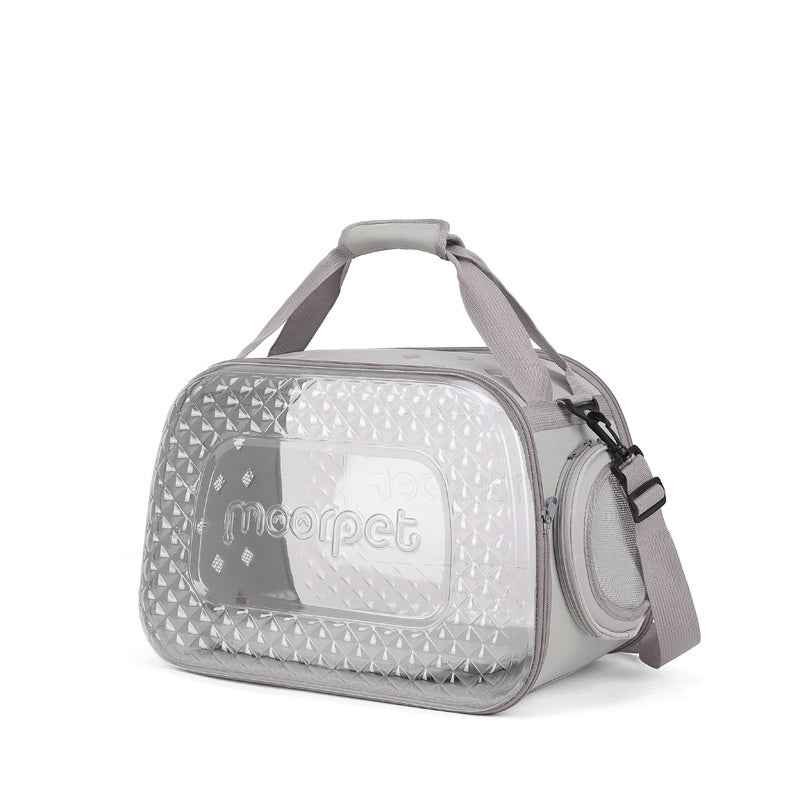 moorpet portable cat and dog carrier sling bag grey in singapore