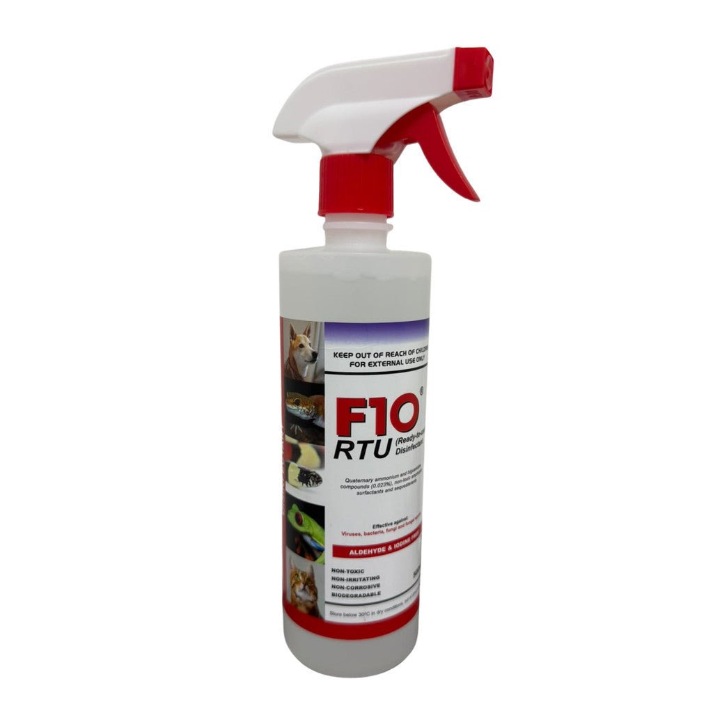 f10 ready to use disinfectant and sanitizer 500ml in singapore