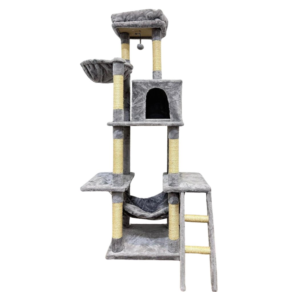 michi multi level cat condo grey 162cm in singapore