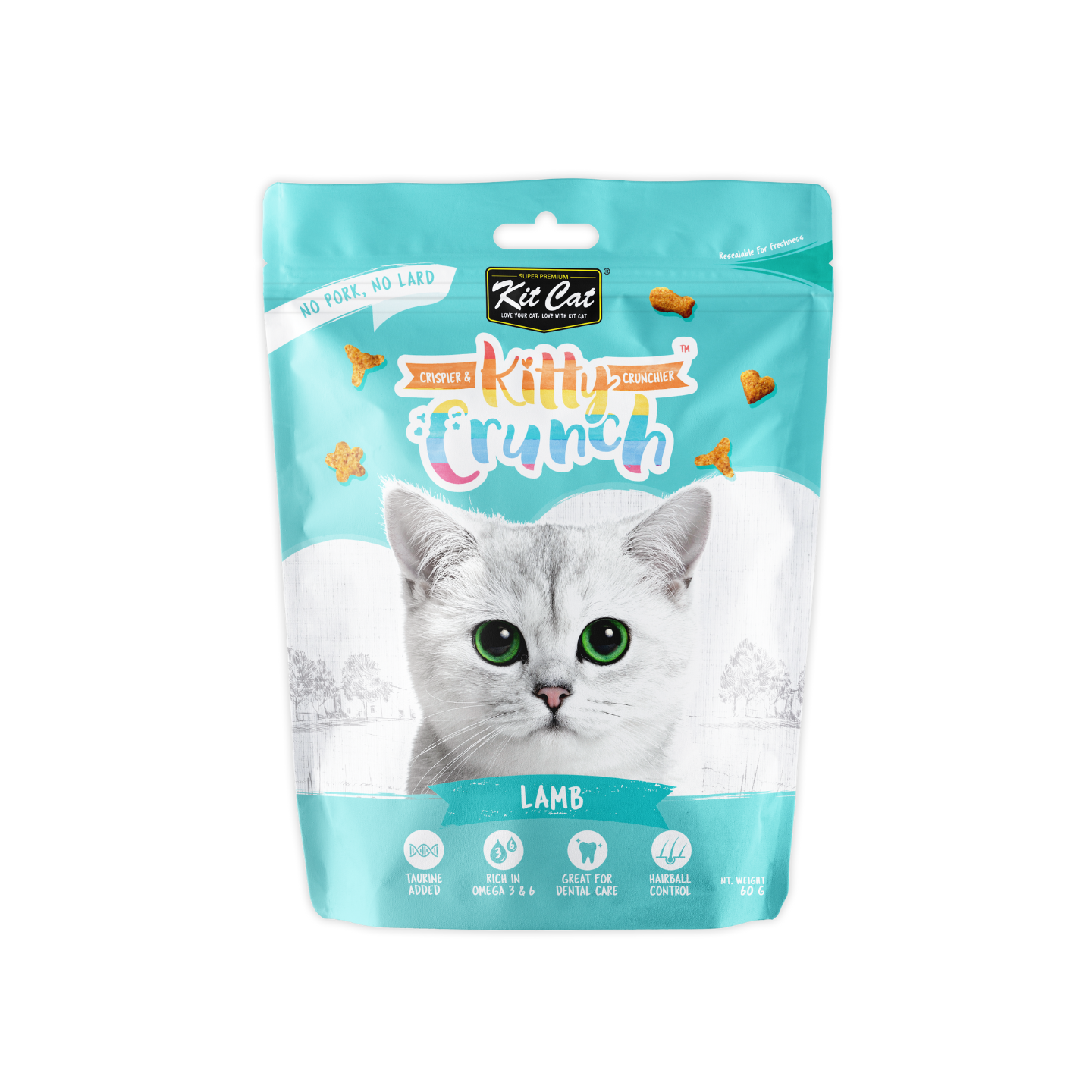 kit cat kitty crunch lamb flavour cat treat 60g in singapore