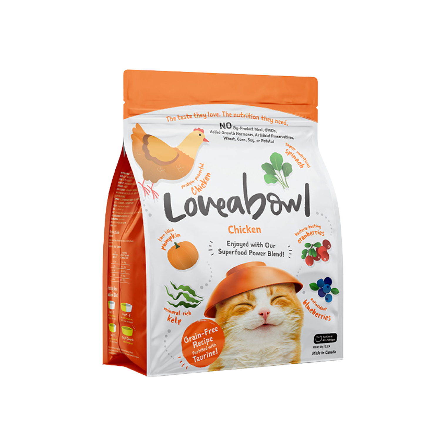 Loveabowl Grain-Free Chicken Dry Cat Food 1kg Singapore