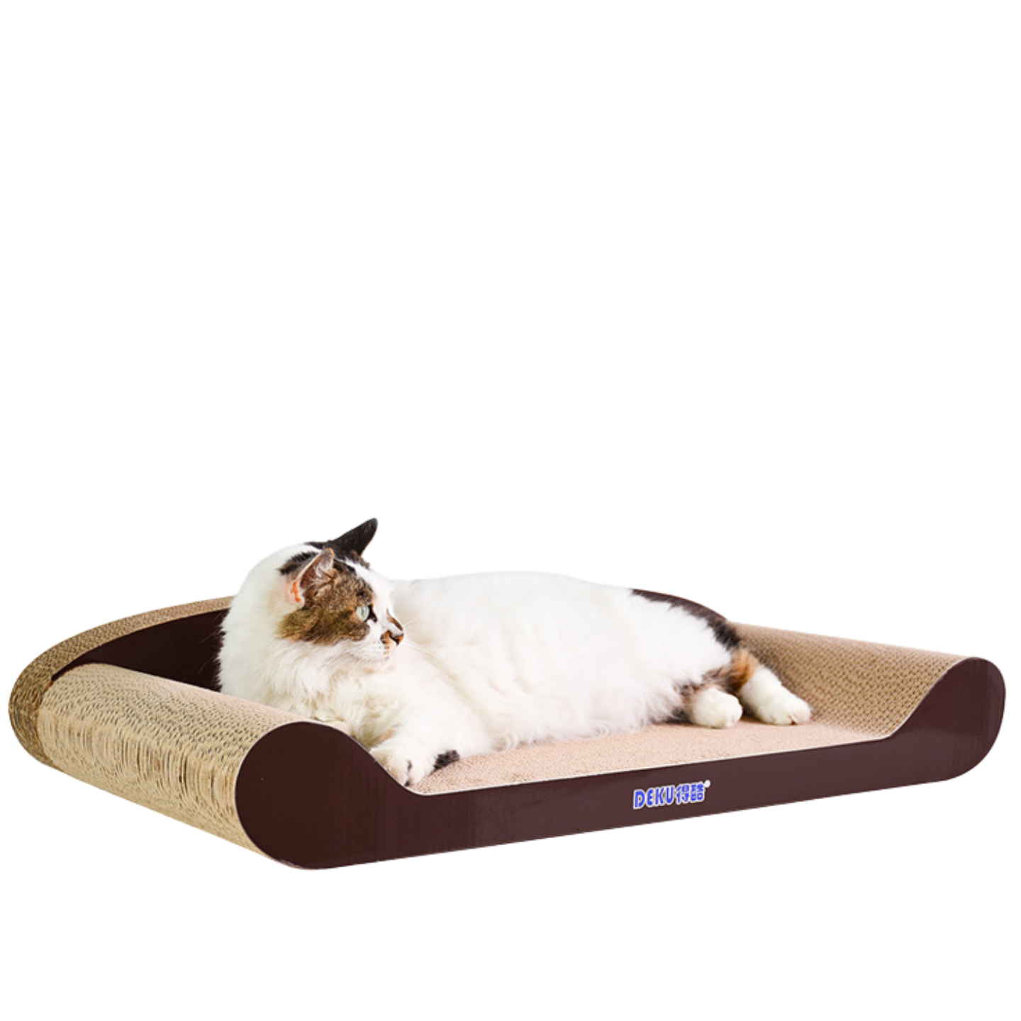Brown Cat Scratch Board 83cm Durable Recyclable Cardboard and Lounger Singapore Brown Cat Scratch Board 83cm Durable Recyclable Cardboard and Lounger Singapore
