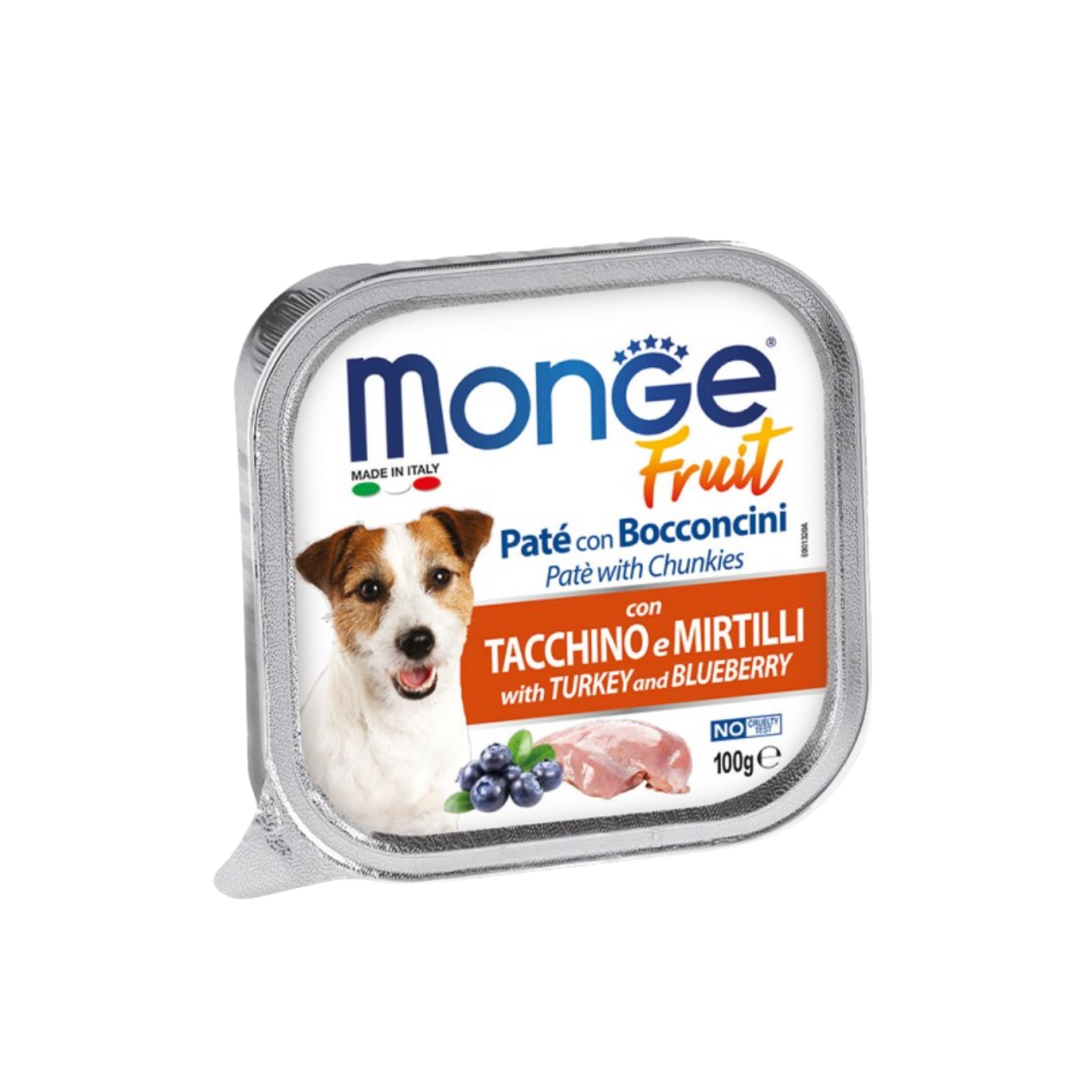 16 Pates Monge Fruit Paté and Chunkies with Turkey and Blueberry 100g Singapore