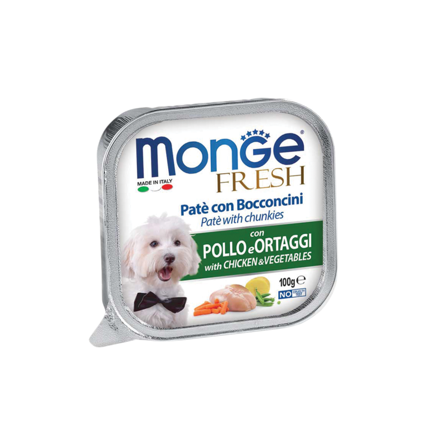 16 Pates Monge Fresh Paté and Chunkies with Chicken and Vegetables 100g Singapore