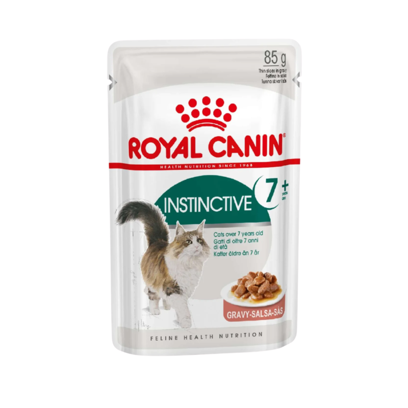 Royal Canin Instinctive 7+ in Gravy Wet Cat Food in Singapore