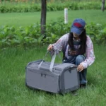 Pet Trolley Foldable Rolling Carrier & Travel Bag for Dogs & Cats - Image 9