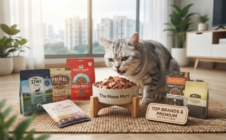 Curated cat food supplies in Singapore and premium brand packages from trusted suppliers in Singapore