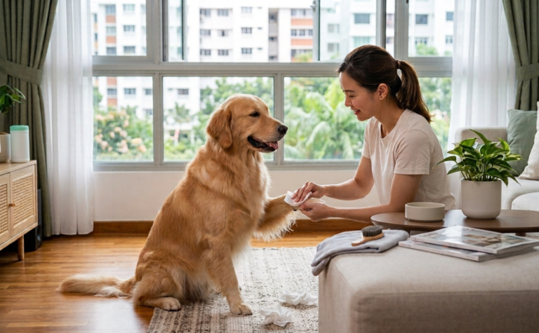 dog grooming wipes singapore